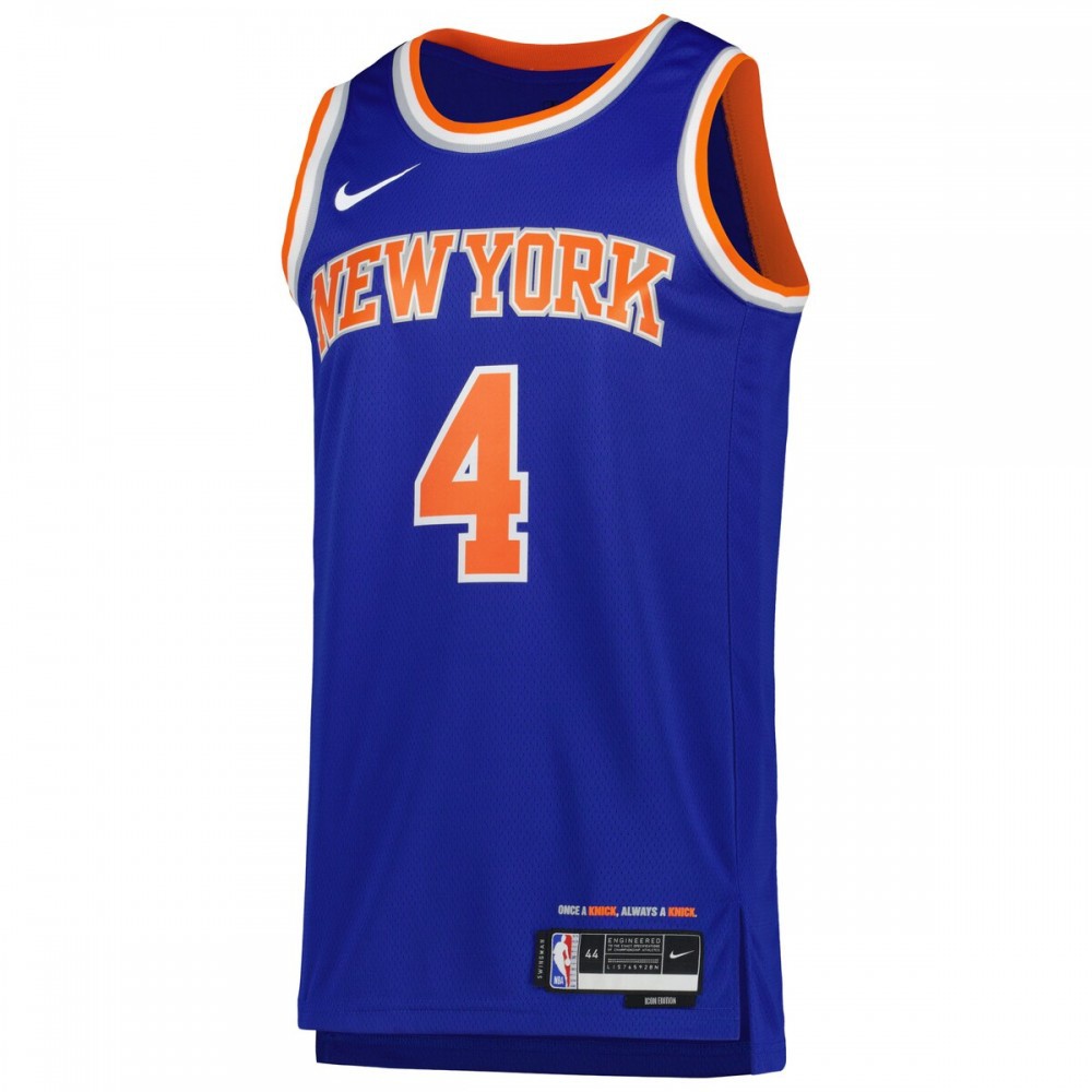Derrick Rose New York Knicks Unisex 2022/23 Swingman Jersey - Icon Edition - Blue-Pro Kit Vault | Brand New 26/27 Sports Jerseys